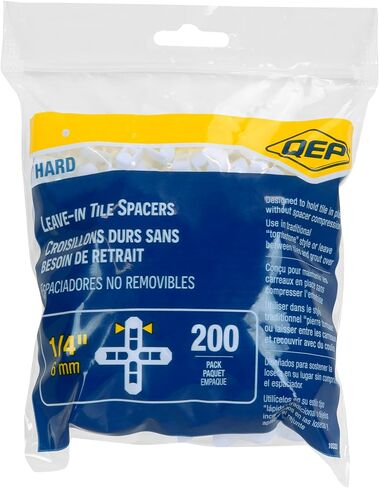 QEP 1/4" Leave-in Hard-Style Tile Spacers (200 Pack) in Saudi Arabia