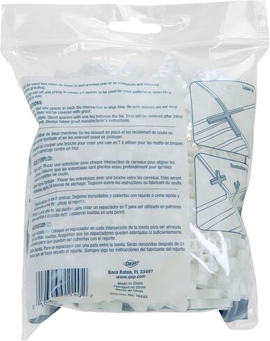QEP 1/4" Leave-in Hard-Style Tile Spacers (200 Pack) in Saudi Arabia