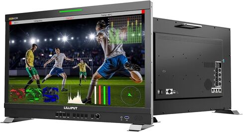 Lillliput Q23-8K -23.8 "8K 12G-SDI Production Monitor 12G-SDI ، 12G-SFP ، HDMI 2.0 مع عرض رباعي ، 3D-LUT ، HDR ، GAMMAS (Q23-8K-VBP مع لوحة بطارية M MOTTAL) in Kuwait