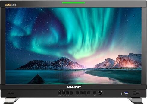 Lillliput Q23-8K -23.8 "8K 12G-SDI Production Monitor 12G-SDI ، 12G-SFP ، HDMI 2.0 مع عرض رباعي ، 3D-LUT ، HDR ، GAMMAS (Q23-8K-VBP مع لوحة بطارية M MOTTAL) in Kuwait
