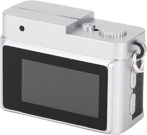 Mini Keychain Camera, 1080P Small Retro Camera, Portable Photo Video Camcorder, for Travel Study Teens Beginners (Black) in Saudi Arabia