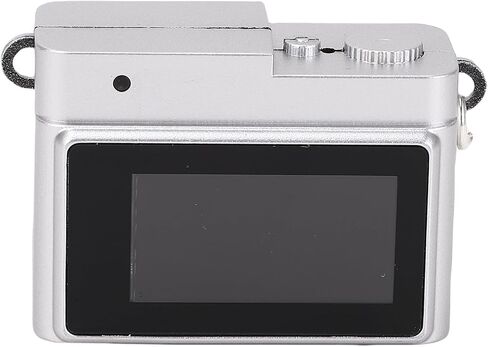 Mini Keychain Camera, 1080P Small Retro Camera, Portable Photo Video Camcorder, for Travel Study Teens Beginners (Black) in Saudi Arabia
