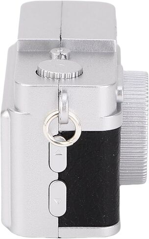 Mini Keychain Camera, 1080P Small Retro Camera, Portable Photo Video Camcorder, for Travel Study Teens Beginners (Black) in Saudi Arabia