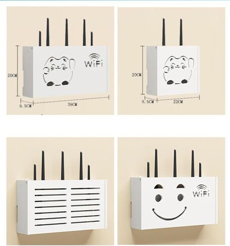 WIFI علامة التوجيه مربع WIFI التوجيه مربع تخزين مربع عائم رفوف الجدار رف الجدر in Kuwait