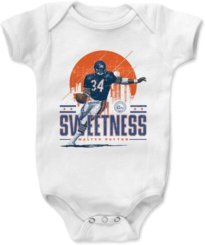 500 LEVEL Walter Payton Baby Clothes - Walter Payton Chicago Skyline in Kuwait