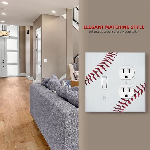 غلاف مفتاح الضوء الزخرفي لوحة جدار القرش البحري 1 عصابة واحدة تبديل الجهاز in Kuwait