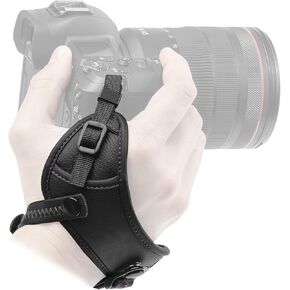 LimoStudio Camera Hand Straps, Padded Wrist Grip for DSLR Cameras, Premium Microfiber Synthetic Leather - Variation