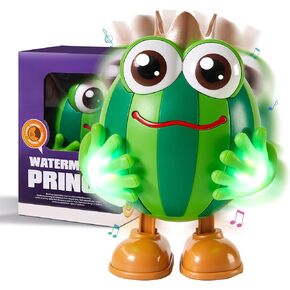 Interactive Toys with Music & Light & Dancing, Infant Tummy Time Toys 3 4 5 6 Babies Boy 3-6 6-12 Learning Crawl 9-12 12-18 Walking Baby Toddler 36 Months Music Development 3st Birthday Gifts