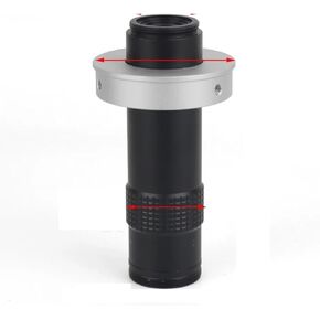 38MP 4K 1080P HDMI USB Industrial Digital Video Microscope Camera 10-130X Zoom C Mount Lens for Digital Image Acquisition Tools(C only Camera)