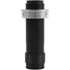 130X 260X Adjustable Continuous Big Visual Field Long Zoom C Mount Lens Fo Industrial HDMI VGA USB Video Microscope Camera(50mm 260X)