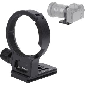 Lens Tripod Mount Ring for 24-70 F2.8 DG ND, Lens Collar Tripod Mount Ring Support Foot, Lens Collar Stand Base Built in 70mm Arca Type Quick Release Plate