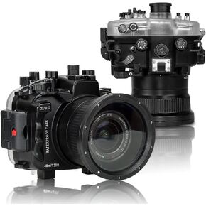Seafrogs Underwater Housing for Sony A7S III (Compatible Lens 28-70mm) 130FT/40m Waterproof Camera Case Diving Photography Housing
