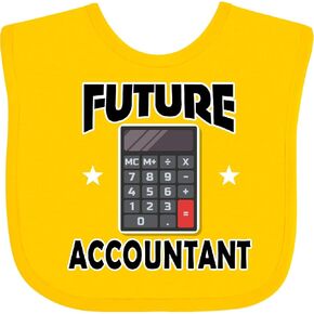 inktastic Accounting Future Accountant Baby Outfit Baby Bib