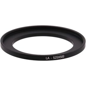 LA-52SX500 Lens Filter Adapter Ring for PowerShot SX500 هي كاميرا لتصفية 52 مم ، حلقة محول تصفية المعادن 52 مم