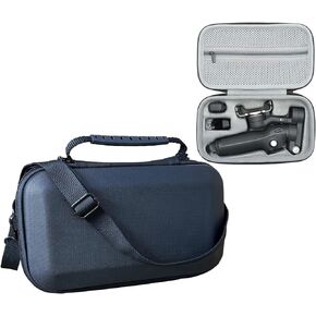Osmo Mobile 7P Case, Portable Storage OM 7P Carrying Case Shoulder Bag for DJI OM 7 /7P Smartphone Gimbal Stabilizer Accessories Gray