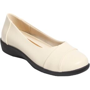Comfortview Women's Wide Width The Gab Flat