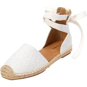 Comfortview Women's Wide Width The Shayla Flat Espadrille