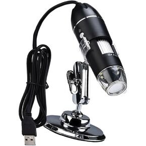 DOITOOL 1pc USB Microscope Magnification Tool Portable Electronic Microscope for Experiment and Inspection Brightness for Photos and Videos of Objects