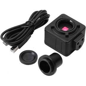 الكاميرا المجهرية 5MP USB HD CMOS الكاميرا المجهرية الرقمية مع محول MOUNT 2592 × 1944 CMOS كاميرا العدسة الإلكترونية الرقمية CMOS