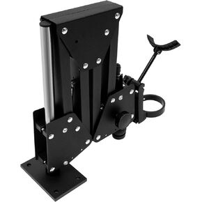 Jewelry Microscope, Micro Jewelry Inlaid Stand with Multi-Directional Spring Bracket, 360° Rotating Jewelry Micro Insert Machine Bracket 77mm, for Diamond Setting Hand Engraving Jewelry Making