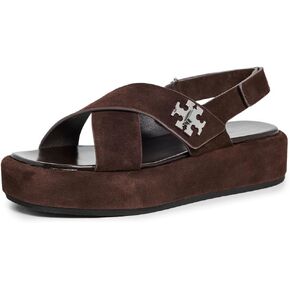 Tory Burch Women's T Lock Platform Sandals 40mm