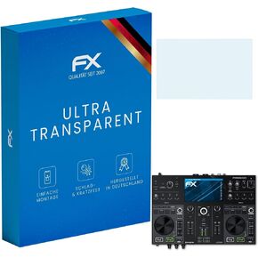 Screen Protection Film compatible with Denon DJ Prime Go Screen Protector, ultra-clear FX Protective Film (3X)