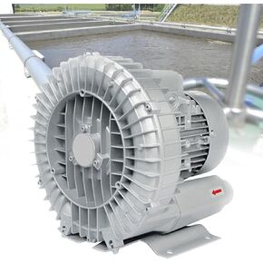 High-Pressure Vortex Ring Blower, for Sewage Fermentation Treatment, Pool Oxygenation Machine, Regenerative Blower(350W/220V)