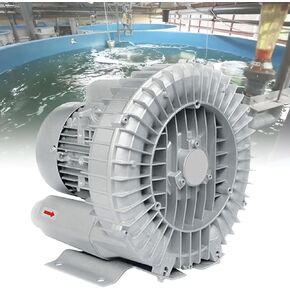 Regenerative Blower, High-Pressure Regenerative Blower, Industrial Side Channel Blower, for Fish Pond(370W/380V)