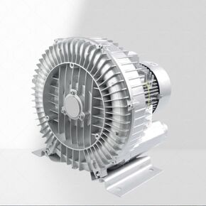 Regenerative Blower, 0.24HP 0.33HP 0.47HP High-Pressure Vortex Ring Blower 110V 50Hz Single Phase, for Sewage Aeration Aquarium(250W/0.33HP)