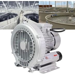 Regenerative Blower, 220V Electric Air Pump,Centrifugal Industrial Vortex Fan,Aerators for Aquarium Fish Pond Septic Tank