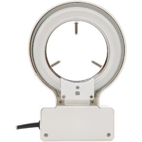 Microscope Accessories Kit 10W Microscope Top Light Source White Fluorescent Ring Lamp, Inner Diameter 70 Mm for Stereo Microscope Microscope Slides