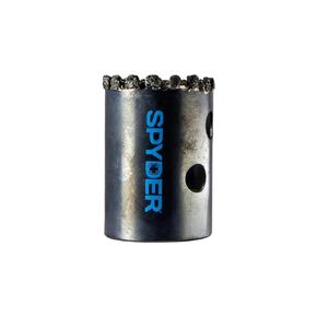 Spyder 1-3/8-Inch Diamond Edge Hole Saw Bit, for Glass, Tile, Marble, Granite, Cement Board, Masonry and More (600858)