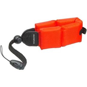 OM SYSTEM OLYMPUS Foam Float Strap, 202212, Red