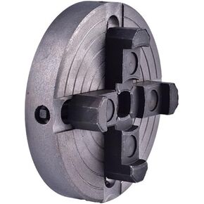 4-Inch 4-Jaw Self-Centering Chuck Set Steel 6 Inch/150mm 4-Jaw Single Action Chuck Woodworking Lathe Manual Self-Centering Chuck Thread 1 Inch 8TPI with 1-Inch x 8TPI Thread