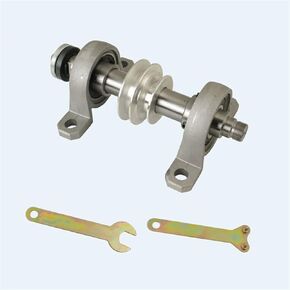 4-Inch 4-Jaw Self-Centering Chuck Set 2 Bearing M14x1mm M14 Right-Hand Thread Spindle Shaft 170 X 20 MM DIY Lathe Chuck K01-65 K02-65/50 Fit 4 Inch Saw with 1-Inch x 8TPI Thread