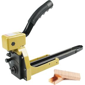 16 Gauge Copper Carton Closing Staples for Pneumatic or Manual Carton Stapler, 2000PCS/BOX, 5/8’’ (15mm) Length