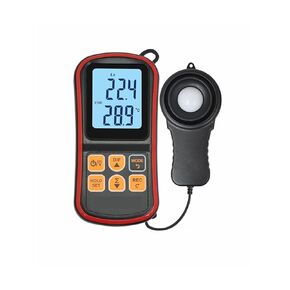 5PCS Design LCD Digital Split Type Lux Meter Mini Handheld Illuminometer Measurement Tester with Two Recording Modes -Photography Lumens