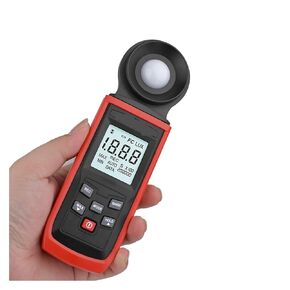 رقمي لوكس متر مكعب لوكسميتر محترفة Luxlomer Light Meter عالي الدقة مضاء مضاء -Lumens