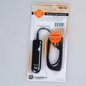 SMDV Remote Shutter Release Cable Compatible with Sony A100, A200, A300, A350, A500, A550, A560, A580, A700, A850, A900, SLT-A33, A35, A55, A57, A77, Konica Minolta Maxxum 5D, 7D