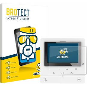 Glass Screen Protector Film Compatible with Biticino 344672 - Glass-Foil 9H Protection [Scratch Resistant, High Clarity]