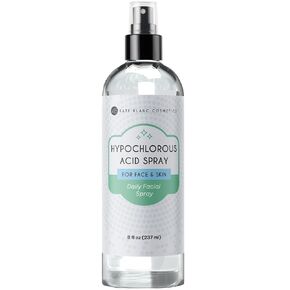 Kate Blanc Cosmetics Hypochlorous Acid Spray for Face and Skin. Gentle Facial Cleanser with .02% HOCl (8oz)