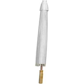 White Paper Umbrella for Wedding Party Parasol for Outdoor Events Lightweight and Portable for Wedding Lawn Photography Decorations