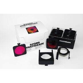 Ilford Multigrade Filter Set with Holder - 3x3"