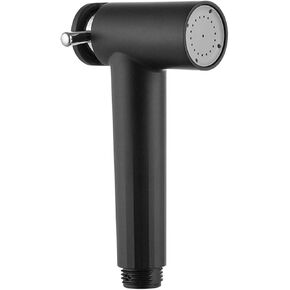 Handheld Bidet Sprayer for Toilet, ABS Baby Cloth Diaper Sprayer Portable Hand Held Toilet Bidet Sprayer Head for Feminine Wash, Pet Washing, Adjustable Water Pressure Control(Black)