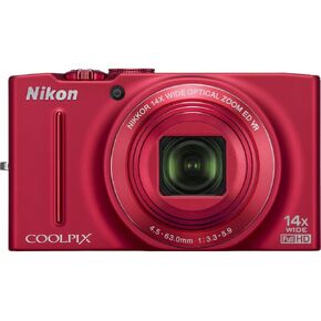 Nikon COOLPIX S8200 16.1 MP CMOS Digital Camera with 14x Optical Zoom NIKKOR ED Glass Lens and Full HD 1080p Video (Silver)