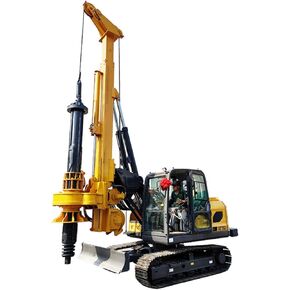 Hydraulic Rotary Drill Rig Crawler Type for Deep Borehole and Pile Foundation
