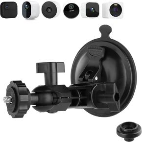 كاميرا أمان جدار كوب الشفط لميض في الهواء الطلق (4th Gen)/Xt3/XT2/XT/MINI ، ARLO PRO/PRO 2/PRO 3/PRO4/GO2/ULTRA ، WYZECAM/Reolink/Nest/Simplisafe MOUNT ، 3.2 "