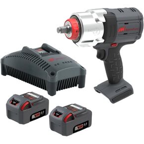 Ingersoll Rand W7153-K22 DXS2 1/2 "20V Cordless Impact Wrench 2 Battery Kit ، 1500 ft-LB ، Ring Ring Retainer ، Pistol