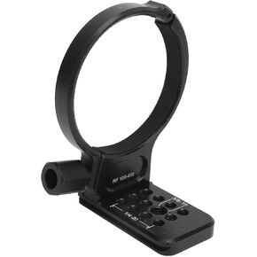 Tripod Mount Lens Collar Support Bracket Holder for Rf 100 to 400mm F5.6 8 is USM Stabilizer Aluminum Alloy Black