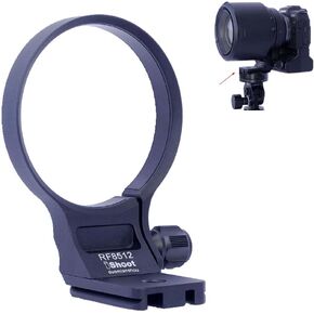 حلقة جبل ترايب عدسة Ishoot متوافقة مع RF 85mm F1.2L USM DS ، Canon RF 85mm F1.2L USM ، دعم الرأسي ، قوس لوحة التحرير السريع ARCA-SWISS لـ ARCA FIT CLAMP & STATINGER